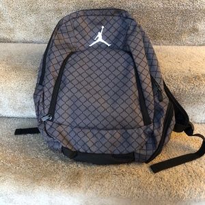 Gray Jordan Backpack
